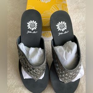 Brand new Yellow Box sandals